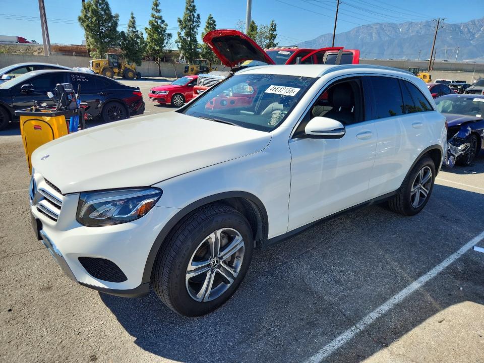 2019 Mercedes-benz Glc class VIN WDC0G4JB0KF641663 COPART salvage auction — NORMAL WEAR, Ca - Dis/Dlr/Exp Only Clean Title (P), sold $7,000 on 2026-07-17 (photo 1)