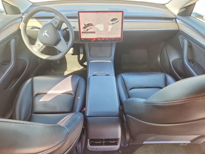 2021 Tesla Model 3 VIN 5YJ3E1EA4MF099564 COPART salvage auction — ALL OVER, Tx - Salvage Vehicle Title, sold $4,700 on 2026-07-10 (photo 8)