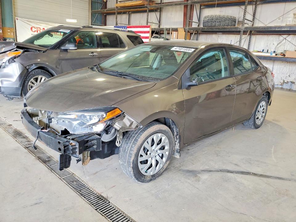 2018 Toyota Corolla VIN 5YFBURHE3JP778480 COPART salvage auction — FRONT END, ID - SALVAGE CERTIFICATE OF TITLE, sold $3,300 on 2026-07-22 (photo 1)