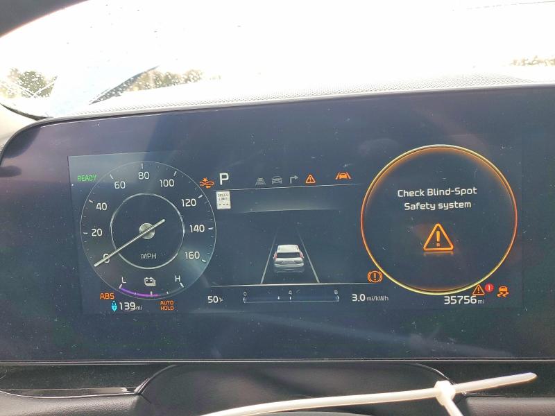 2024 Kia Niro VIN KNDCR3L17R5125635 COPART salvage auction — SIDE, Or - Lien Papers Salvage, sold $6,700 on 2026-07-13 (photo 9)
