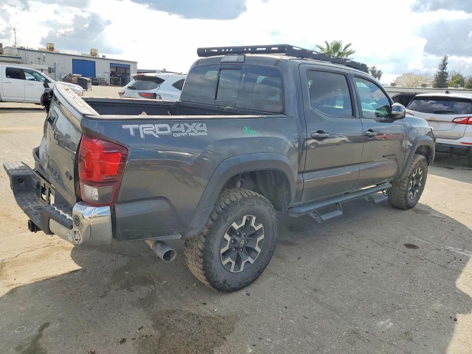 2019 Toyota Tacoma VIN 3TMCZ5AN8KM261757 COPART salvage auction — REAR END, Ca - Salvage Certificate, sold $11,000 on 2026-07-10 (photo 3)