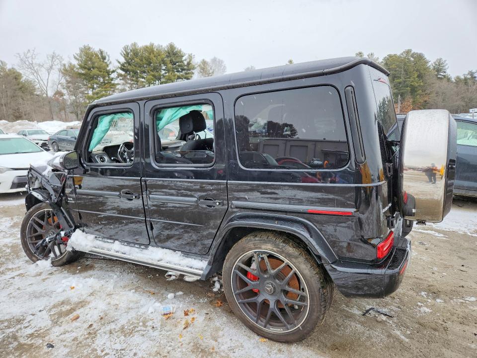 2023 Mercedes-benz G-class VIN W1NYC7HJ8PX476104 COPART salvage auction — FRONT END, MA - CERT OF TITLE-SALVAGE, sold $61,000 on 2026-07-16 (photo 2)