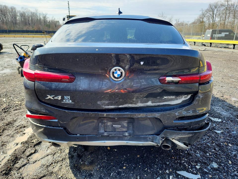 2019 BMW X4 VIN 5UXUJ3C58KLG55128 COPART salvage auction — FRONT END, Id - Salvage Certificate Of Title, sold $7,600 on 2026-07-10 (photo 6)
