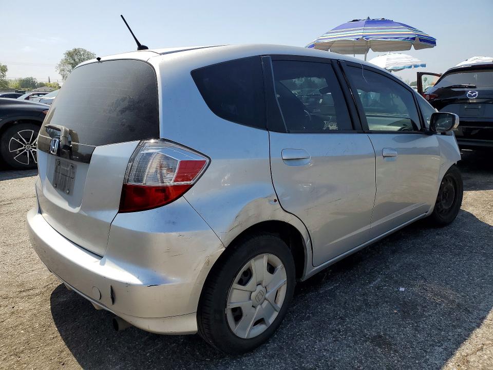 2012 Honda Fit VIN JHMGE8H32CC028705 COPART salvage auction — FRONT END, Ca - Salvage Certificate, sold $80 on 2026-07-28 (photo 3)
