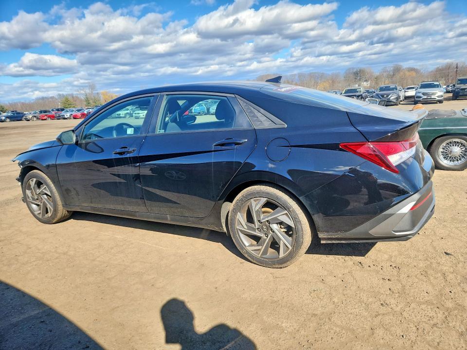 2025 Hyundai Elantra VIN KMHLM4DG9SU935492 COPART salvage auction — FRONT END, Id - Salvage Certificate Of Title, sold $6,500 on 2026-07-10 (photo 2)
