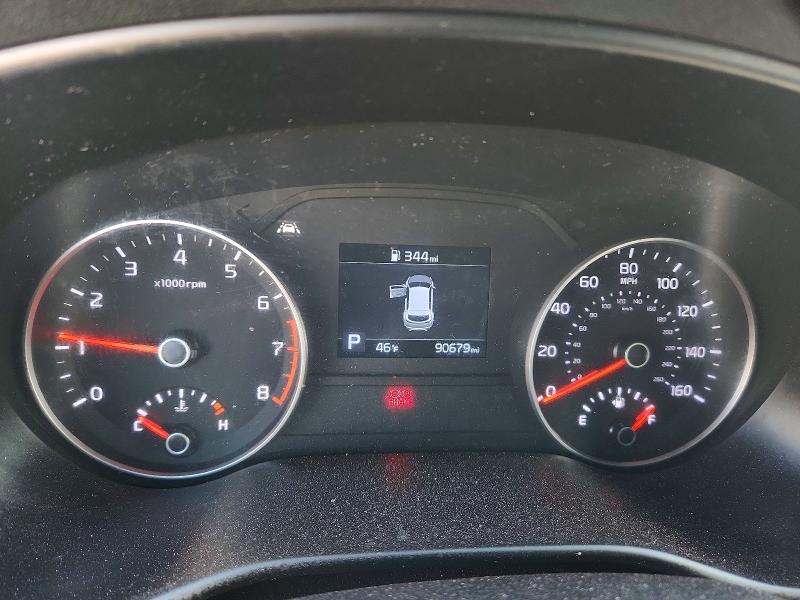2020 Kia Sportage VIN KNDP63AC8L7650942 COPART salvage auction — FRONT END, NM - CERT OF TITLE-SALVAGE, sold $3,600 on 2026-07-09 (photo 9)