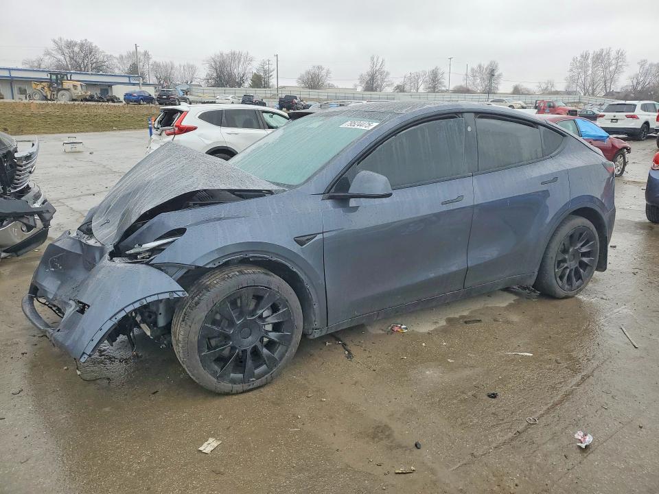 2023 Tesla Model y VIN 7SAYGDEE0PA182739 COPART salvage auction — FRONT END, Mo - Salvage Certificate Of Title, sold $8,900 on 2026-07-24 (photo 1)