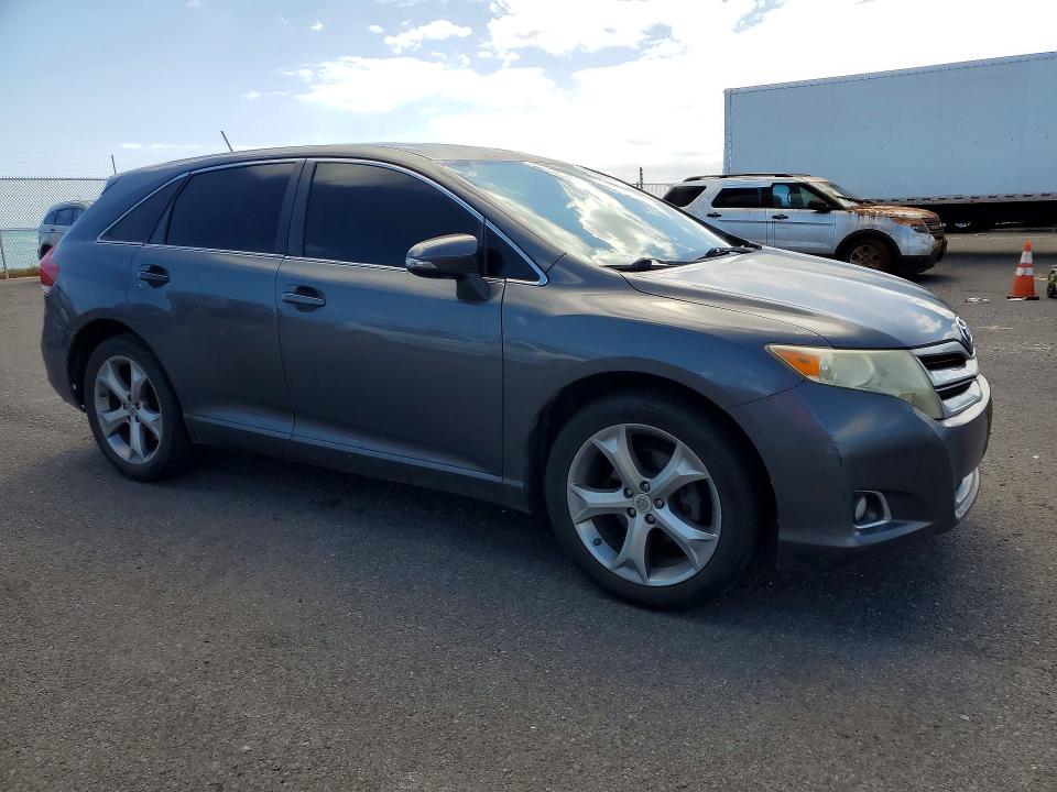 2013 Toyota Venza VIN 4T3ZK3BB1DU058458 COPART salvage auction — WATER/FLOOD, Hi - Certificate Of Salvage, sold $475 on 2026-07-27 (photo 4)