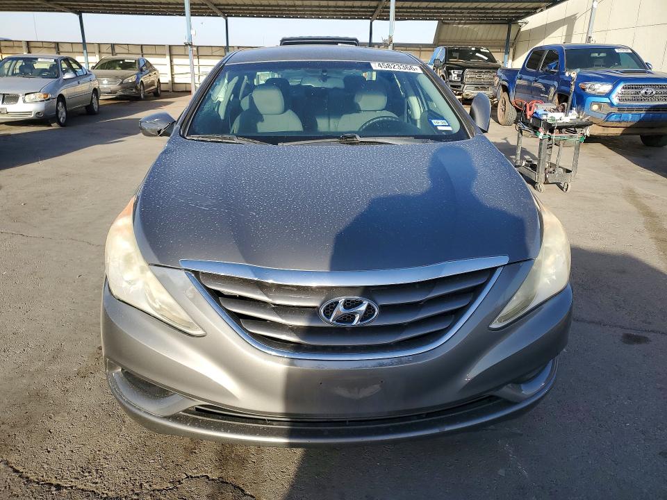 2013 Hyundai Sonata VIN 5NPEB4ACXDH624753 COPART salvage auction — FRONT END, Tx - Salvage Vehicle Title, sold $825 on 2026-07-17 (photo 5)