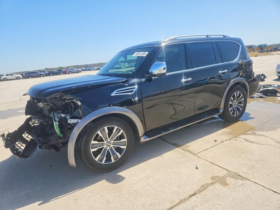 2019 Nissan Armada VIN JN8AY2ND2K9086824 COPART salvage auction — REAR END, Tx - Salvage Vehicle Title, sold $3,400 on 2026-07-30 (photo 1)
