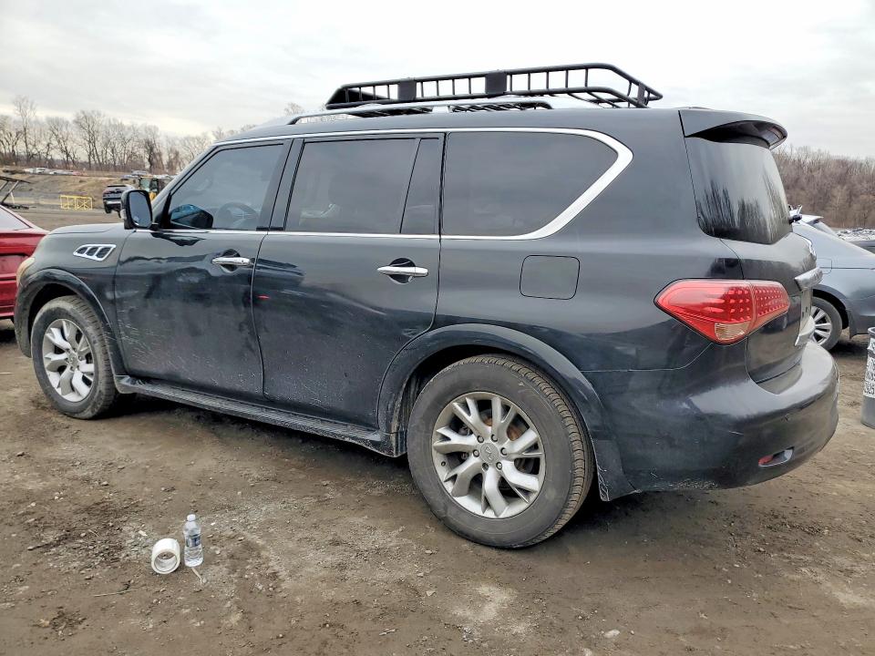 2011 Infiniti Qx56 VIN JN8AZ2NE0B9001131 COPART salvage auction — SIDE, Ny - Certificate Of Title, sold $1,600 on 2026-07-30 (photo 2)