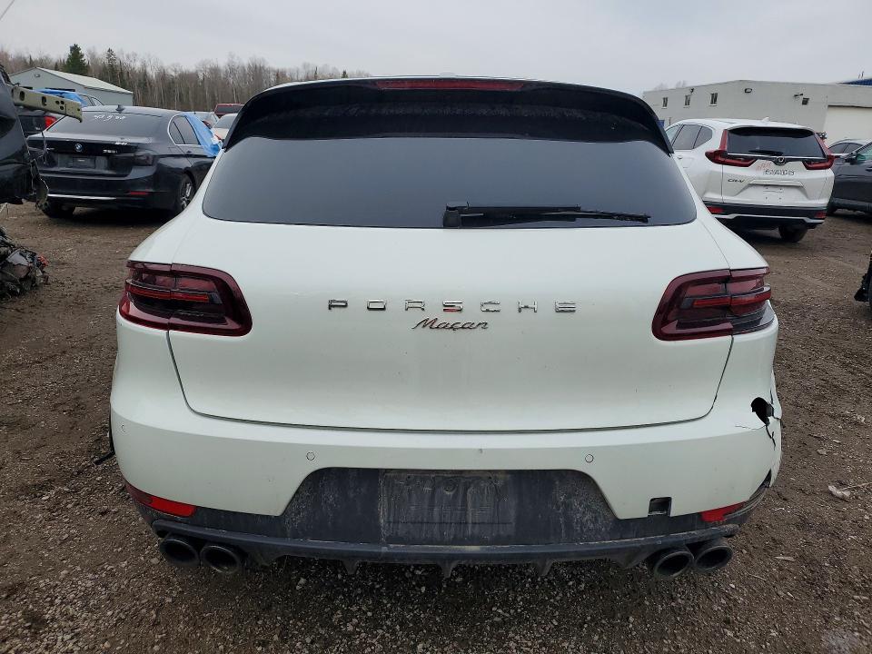 2018 Porsche Macan VIN WP1AA2A54JLB25220 COPART salvage auction — FRONT END, Salvage Title, sold $1,850 on 2026-08-11 (photo 6)