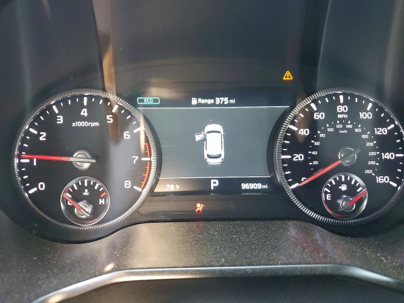 2021 Kia Telluride VIN 5XYP54HCXMG110852 COPART salvage auction — REAR END, Fl - Certificate Of Destruction, sold $3,700 on 2026-07-10 (photo 9)