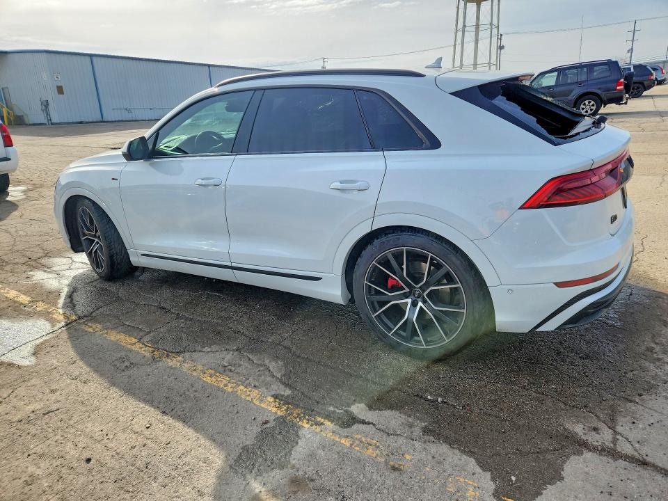 2019 Audi Q8 VIN WA1FVAF18KD007849 COPART salvage auction — HAIL, Il - Salvage Certificate, sold $13,200 on 2026-07-03 (photo 2)