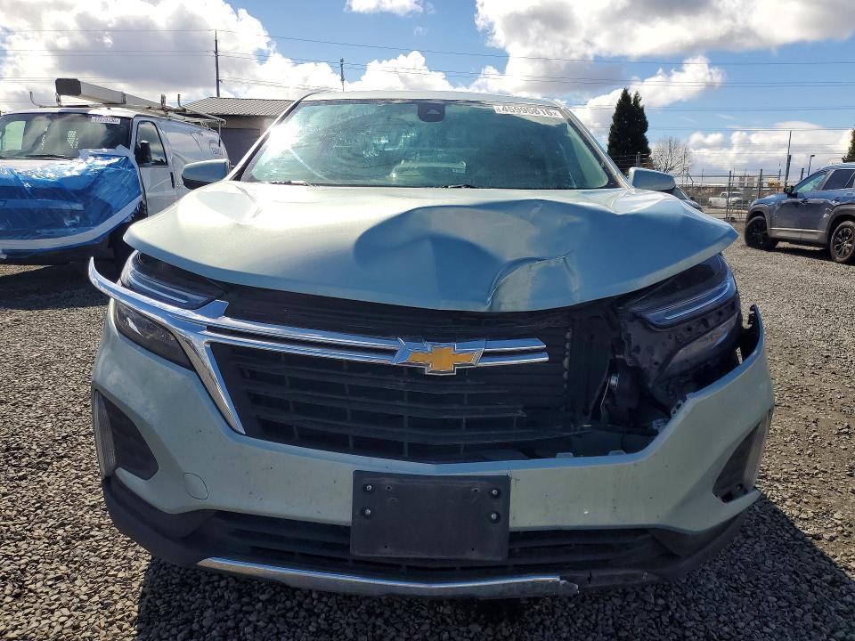 2022 Chevrolet Equinox VIN 2GNAXUEV8N6107900 COPART salvage auction — FRONT END, Id - Salvage Certificate Of Title, sold $3,000 on 2026-07-21 (photo 5)