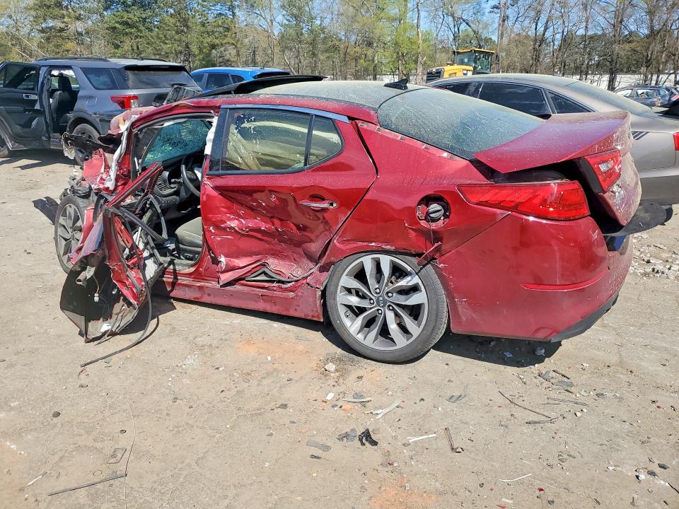 2015 Kia Optima VIN 5XXGR4A67FG455241 COPART salvage auction — ALL OVER, Ky - Cert Of Title-Salvage, sold $400 on 2026-07-10 (photo 2)