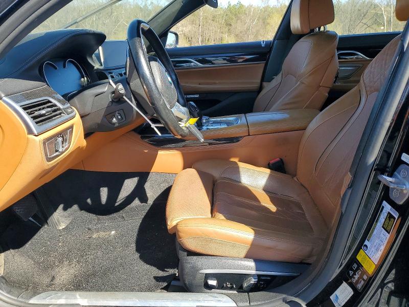 2016 BMW 7 series VIN WBA7B0C54GG526890 COPART salvage auction — FRONT END, VA - CERTIFICATE OF TITLE, sold $3,850 on 2026-07-02 (photo 7)