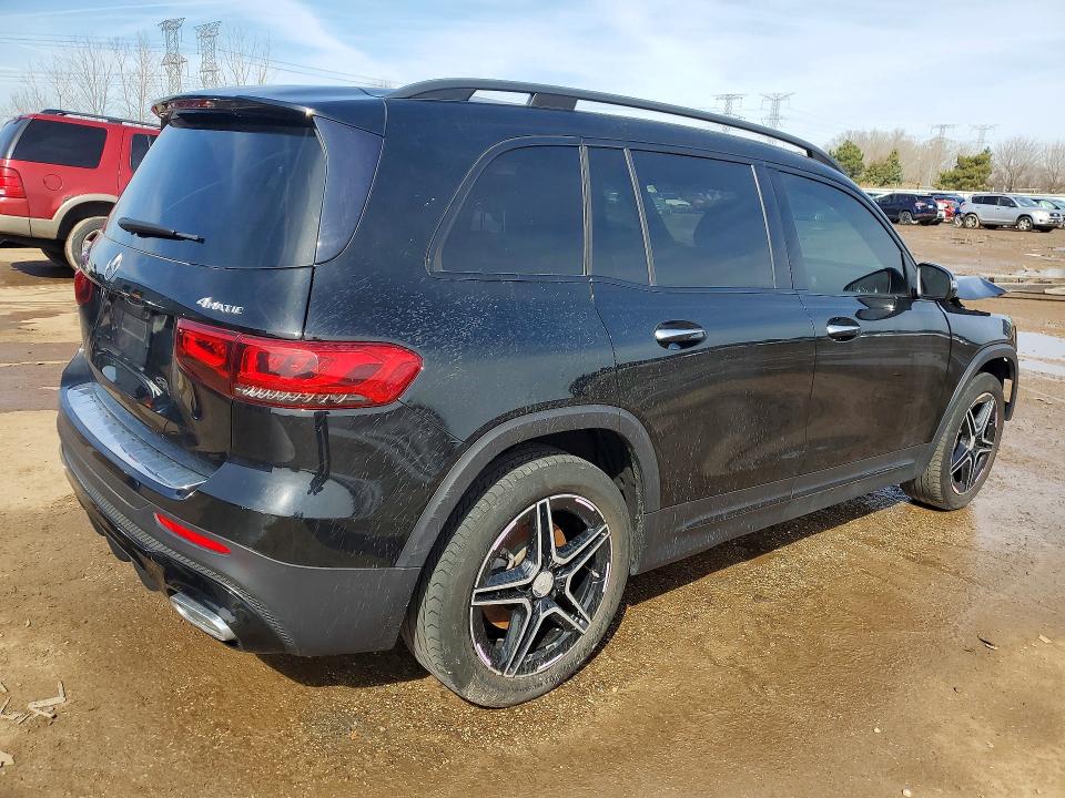 2021 Mercedes-benz Glb VIN W1N4M4HBXMW123495 COPART salvage auction — FRONT END, Il - Salvage Certificate, sold $9,000 on 2026-07-14 (photo 3)
