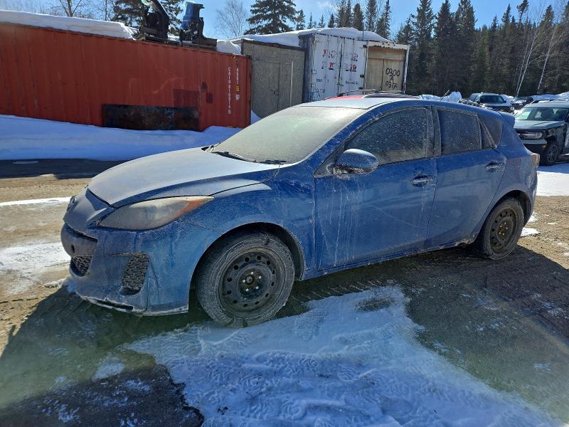 2012 Mazda 3 VIN JM1BL1L77C1669105 COPART salvage auction — FRONT END, Qc - Gravement Accidente, sold $225 on 2026-07-07 (photo 1)