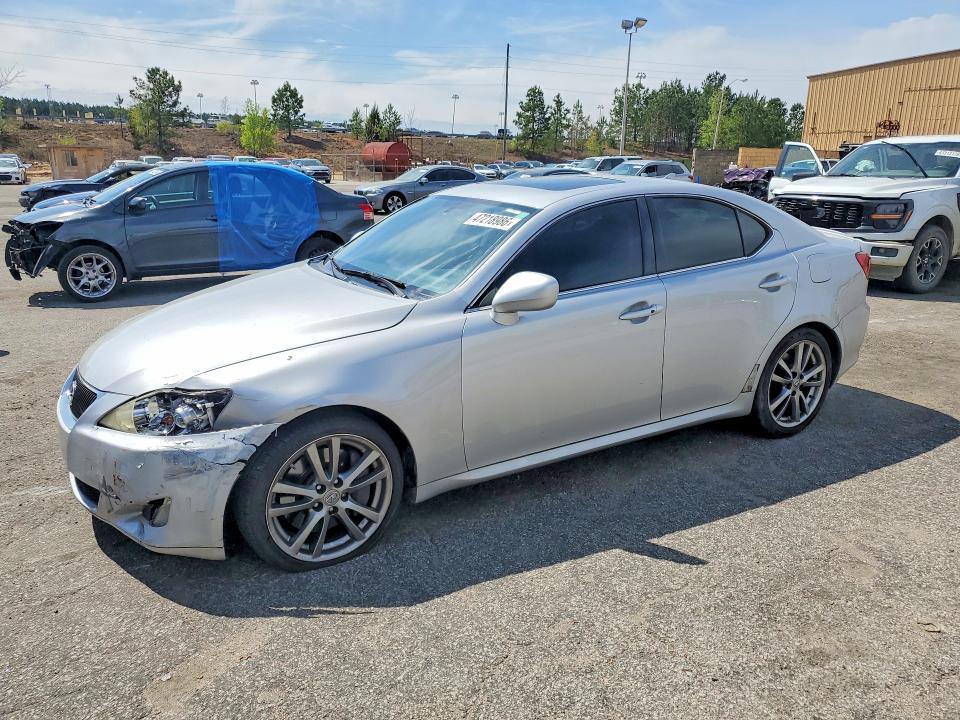 2008 Lexus Is VIN JTHBE262385021095 COPART salvage auction — FRONT END, Sc - Cert Of Title-Salvage, sold $1,300 on 2026-07-17 (photo 1)