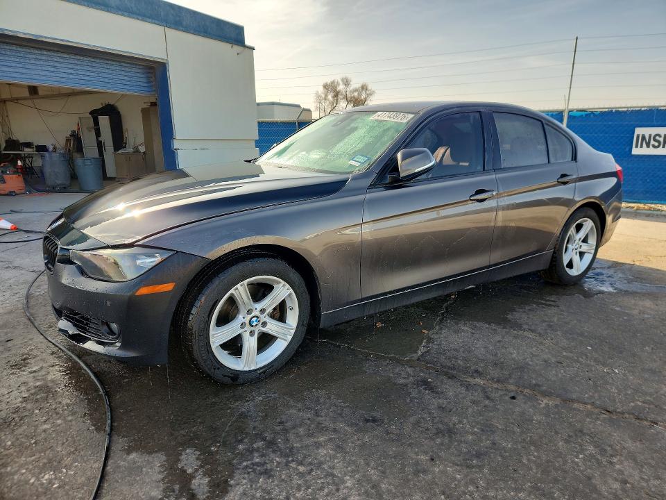 2014 BMW 3 series VIN WBA3C1C50EK107091 COPART salvage auction — REAR END, TX - CERT OF TITLE-REBUILT SALVAGE, sold $800 on 2026-07-24 (photo 1)