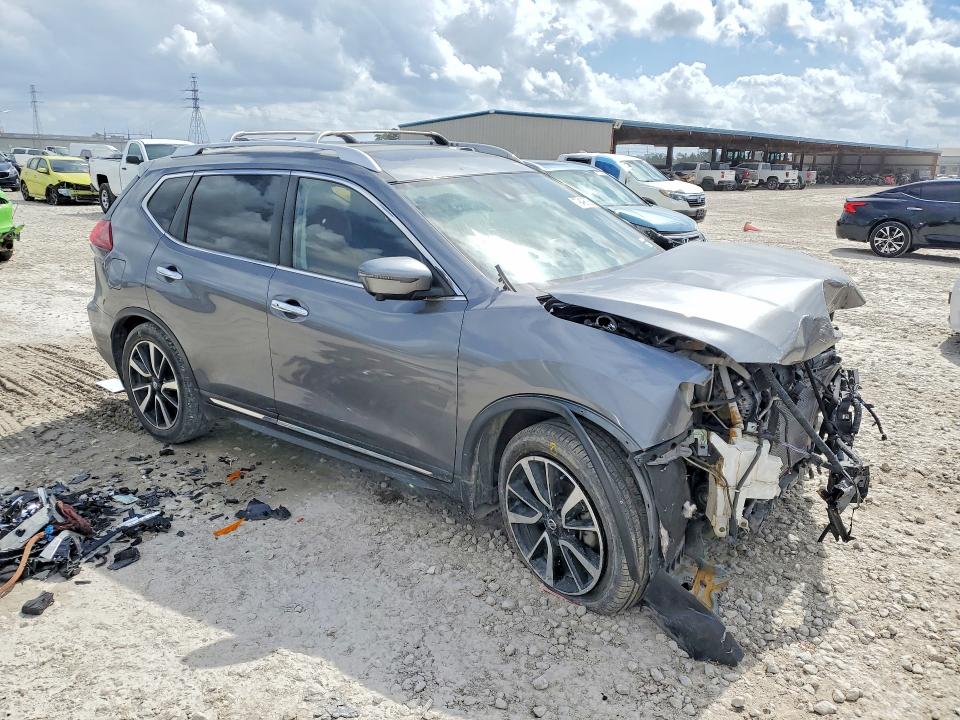 2018 Nissan Rogue VIN JN8AT2MT0JW488963 COPART salvage auction — FRONT END, Tx - Salvage Vehicle Title, sold $1,400 on 2026-07-10 (photo 4)