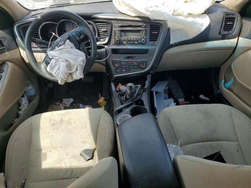 2013 Kia Optima VIN 5XXGM4A76DG176125 COPART salvage auction — FRONT END, TN - SALVAGE CERTIFICATE, sold $175 on 2026-07-28 (photo 8)