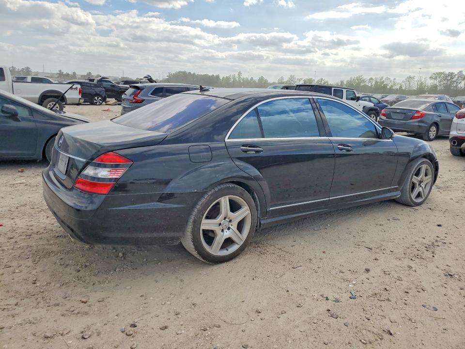 2009 Mercedes-benz S class VIN WDDNG71X09A282966 COPART salvage auction — MECHANICAL, Tx - Cert Of Title-Rebuilt Salvage, sold $650 on 2026-07-02 (photo 3)