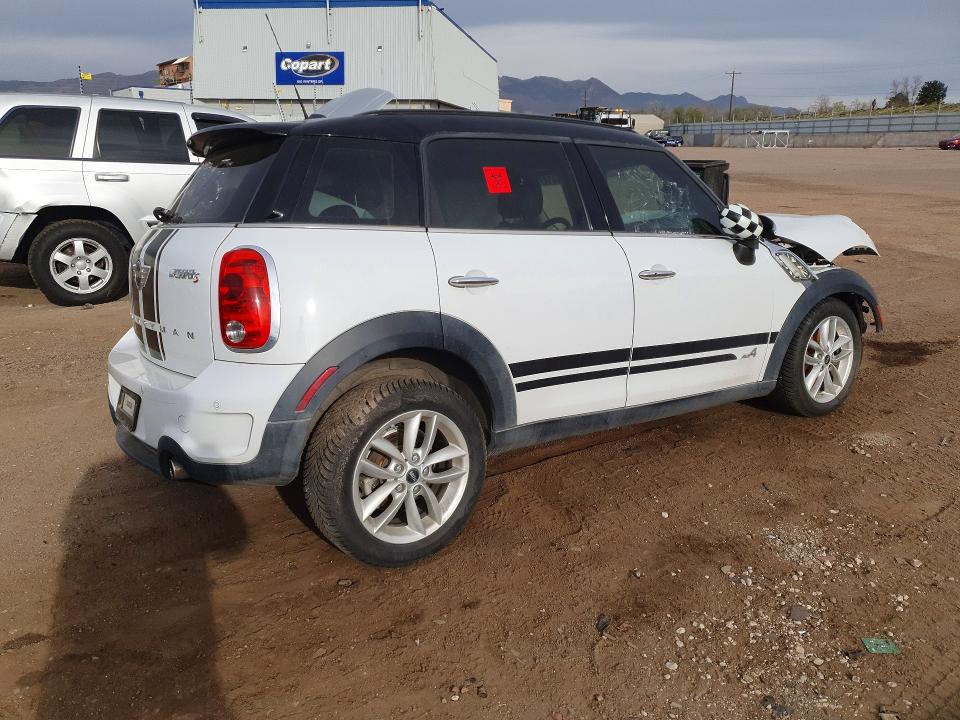 2014 Mini Cooper VIN WMWZC5C5XEWP39204 COPART salvage auction — FRONT END, Co - Salvage Title, sold $325 on 2026-08-17 (photo 3)