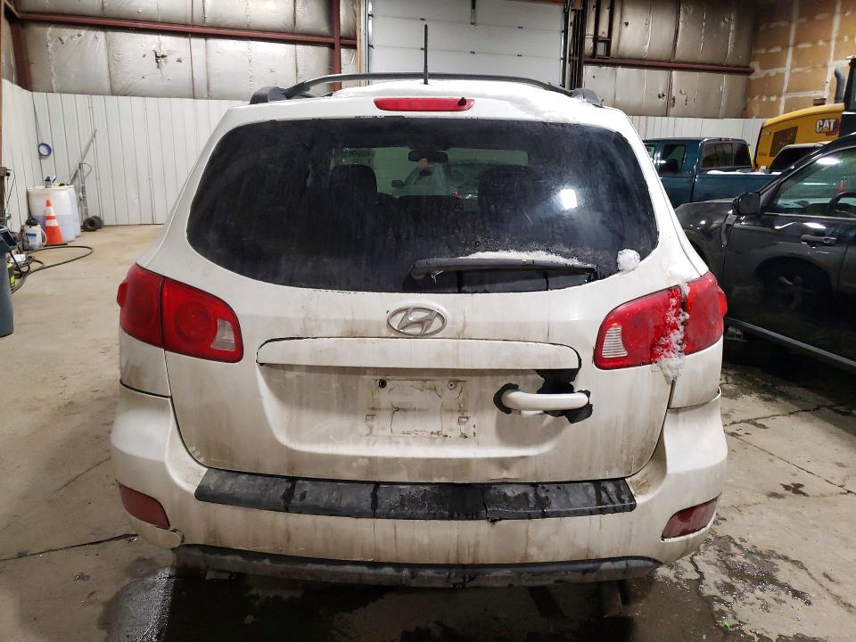 2008 Hyundai Santa fe VIN 5NMSG73D98H193336 COPART salvage auction — MECHANICAL, Ak - Cert Of Veh Title-Reconstructe, sold $25 on 2026-07-21 (photo 6)