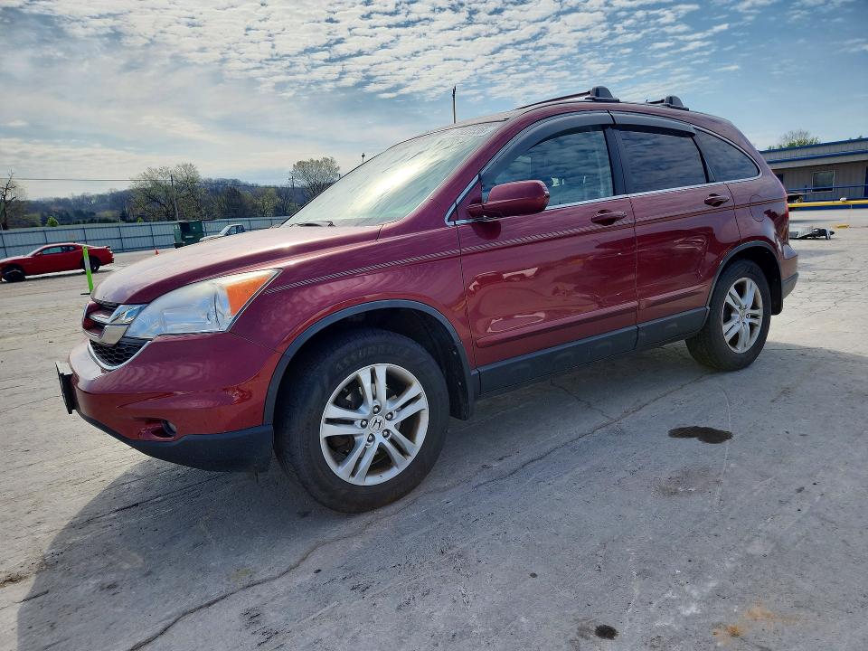 2021 Honda Cr-v VIN JHLRE4H77BC009932 COPART salvage auction — SIDE, TN - CERTIFICATE OF TITLE, sold $1,800 on 2026-07-29 (photo 1)