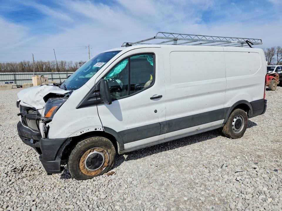 2025 Ford Transit VIN 1FTBR1Y86SKA45675 COPART salvage auction — FRONT END, Il - Salvage Certificate, sold $3,200 on 2026-07-29 (photo 1)
