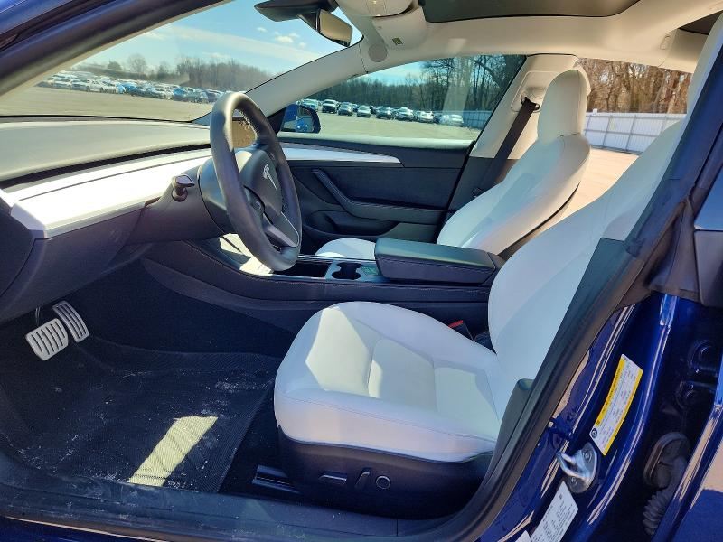2022 Tesla Model 3 VIN 5YJ3E1EC1NF268636 COPART salvage auction — FRONT END, Nj - Cert Of Title-Salvage, sold $5,000 on 2026-07-21 (photo 7)