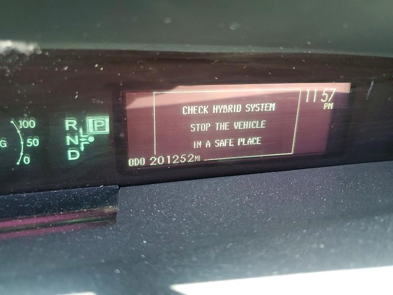 2014 Toyota Prius VIN JTDKN3DU8E0384268 COPART salvage auction — FRONT END, Nv - Salvage Title, sold $1,250 on 2026-07-08 (photo 9)