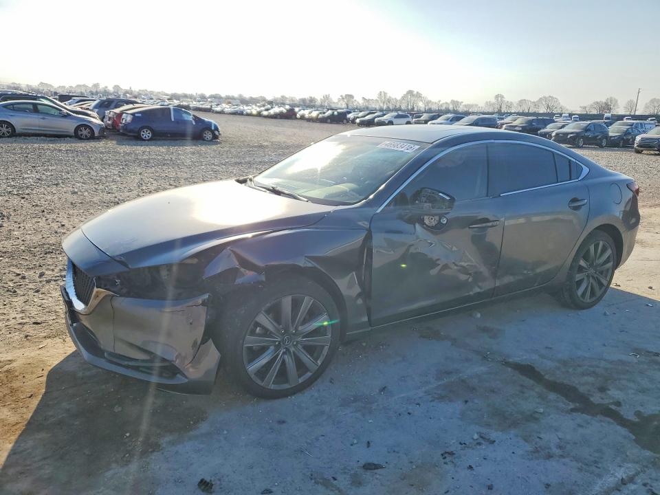 2020 Mazda 6 VIN JM1GL1TY6L1518674 COPART salvage auction — FRONT END, Mo - Salvage Certificate Of Title, sold $2,900 on 2026-07-08 (photo 1)
