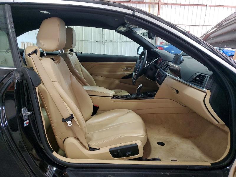 2015 BMW 4er VIN WBA3T1C50FP821193 COPART salvage auction — SIDE, Va - Cert Of Title - Salvage, sold $6,200 on 2026-08-21 (photo 7)