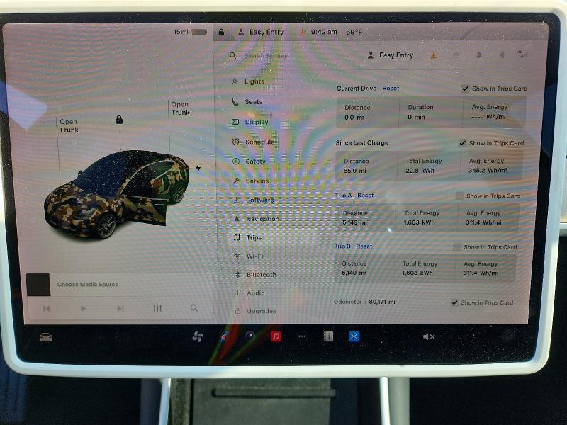 2019 Tesla Model 3 VIN 5YJ3E1EA0KF296664 COPART salvage auction — REAR END, Ar - Cert Of Title-Salvage, sold $7,000 on 2026-07-08 (photo 9)