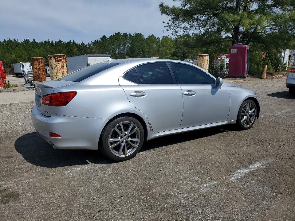 2008 Lexus Is VIN JTHBE262385021095 COPART salvage auction — FRONT END, Sc - Cert Of Title-Salvage, sold $1,300 on 2026-07-17 (photo 3)