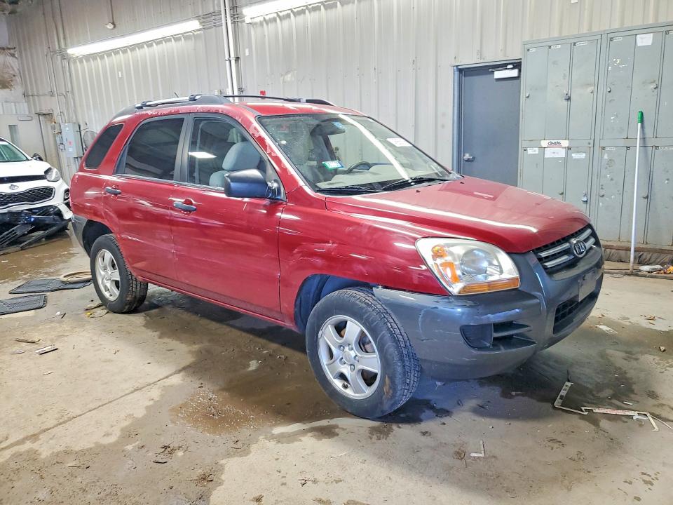 2008 Kia Sportage VIN KNDJF724887531221 COPART salvage auction — FRONT END, IL - SALVAGE CERTIFICATE, sold $700 on 2026-07-07 (photo 4)
