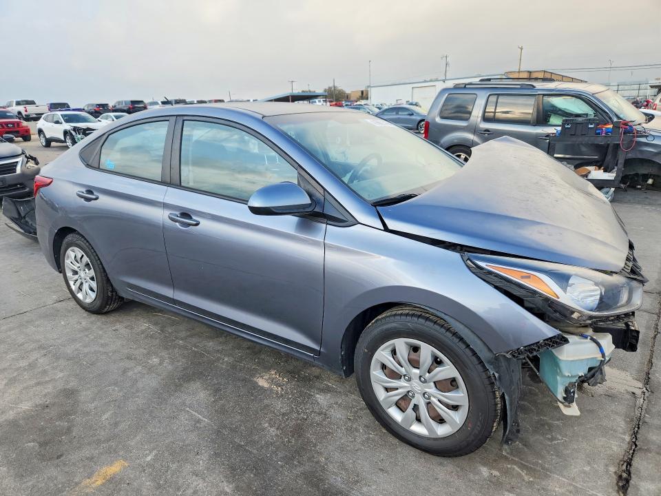2018 Hyundai Accent VIN 3KPC24A36JE015053 COPART salvage auction — FRONT END, Salvage Title, sold $975 on 2026-07-09 (photo 4)