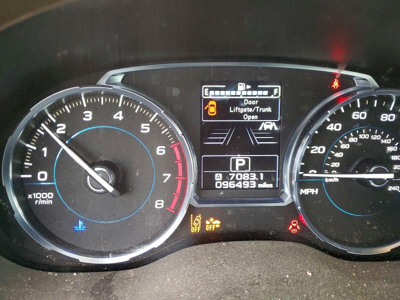2018 Subaru Forester VIN JF2SJAGC9JH546652 COPART salvage auction — HAIL, Mo - Salvage Certificate Of Title, sold $1,100 on 2026-07-21 (photo 9)