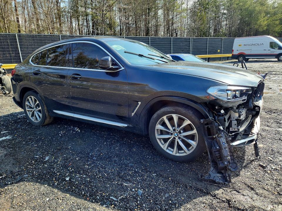 2019 BMW X4 VIN 5UXUJ3C58KLG55128 COPART salvage auction — FRONT END, Id - Salvage Certificate Of Title, sold $7,600 on 2026-07-10 (photo 4)