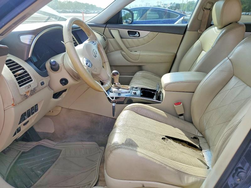 2011 Infiniti Fx35 VIN JN8AS1MUXBM711318 COPART salvage auction — WATER/FLOOD, LA - CERT OF TITLE-SALVAGE WATER, sold $225 on 2026-07-10 (photo 7)