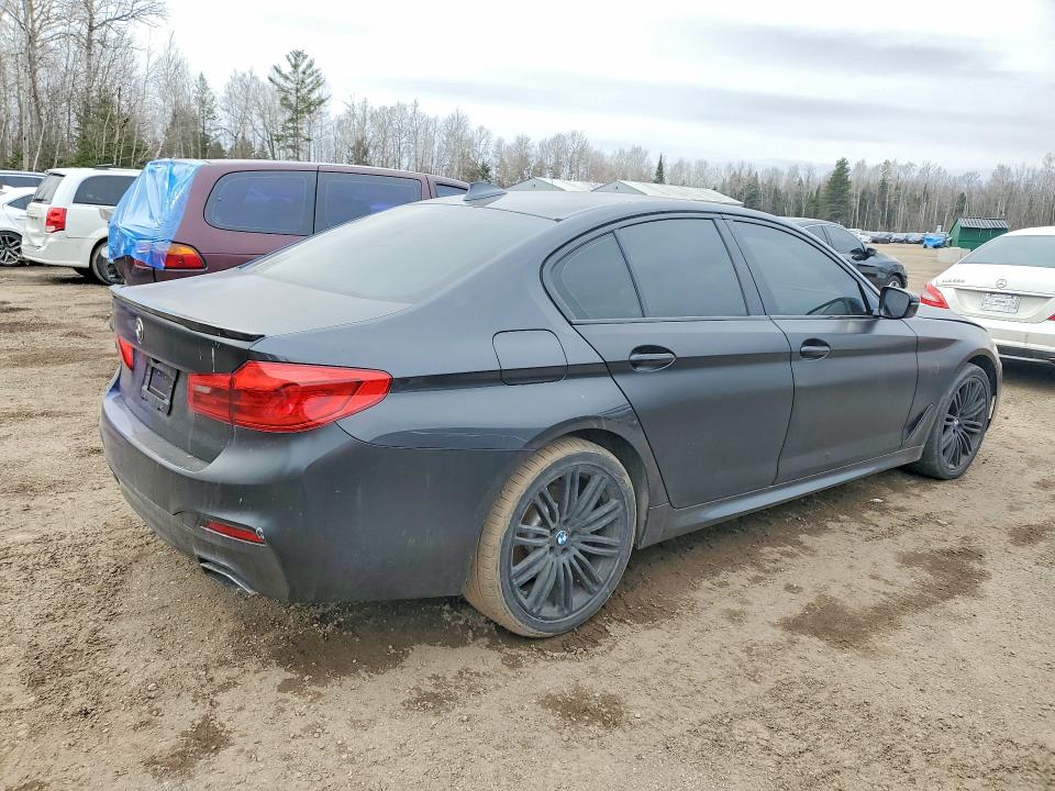 2017 BMW VIN WBAJA7C38HG906803 COPART salvage auction — FRONT END, On - Permit No Brand - Unfit, sold $8,200 on 2026-07-07 (photo 3)