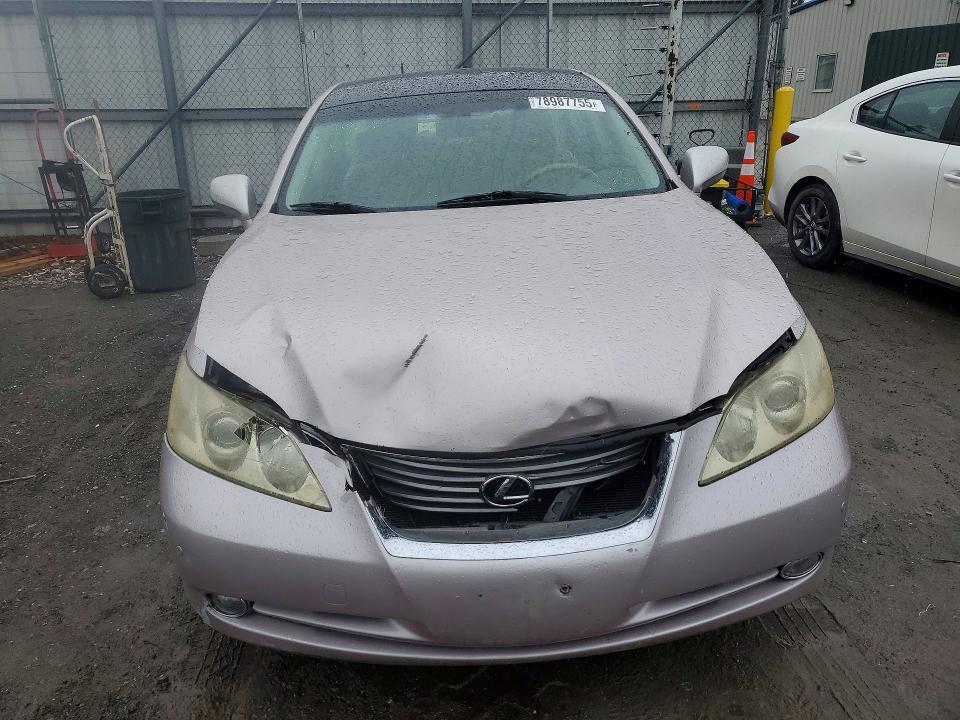2007 Lexus ES VIN JTHBJ46G372016689 COPART salvage auction — FRONT END, Md - Cert Of Salvage > 75% Damage, sold $900 on 2026-07-06 (photo 5)