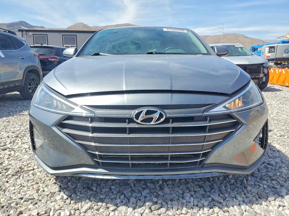 2019 Hyundai Elantra VIN KMHD74LFXKU872729 COPART salvage auction — REAR END, ID - SALVAGE CERTIFICATE OF TITLE, sold $2,550 on 2026-07-06 (photo 5)