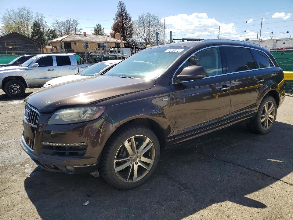 2014 Audi Q7 VIN WA1LGAFE4ED014169 COPART salvage auction — FRONT END, Co - Salvage Title, sold $4,150 on 2026-07-16 (photo 1)