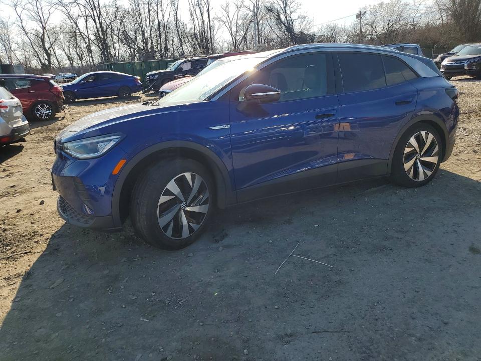 2021 Volkswagen Id.4 VIN WVGDMPE2XMP023206 COPART salvage auction — UNDERCARRIAGE, Md - Cert Of Salvage > 75% Damage, sold $8,600 on 2026-07-09 (photo 1)
