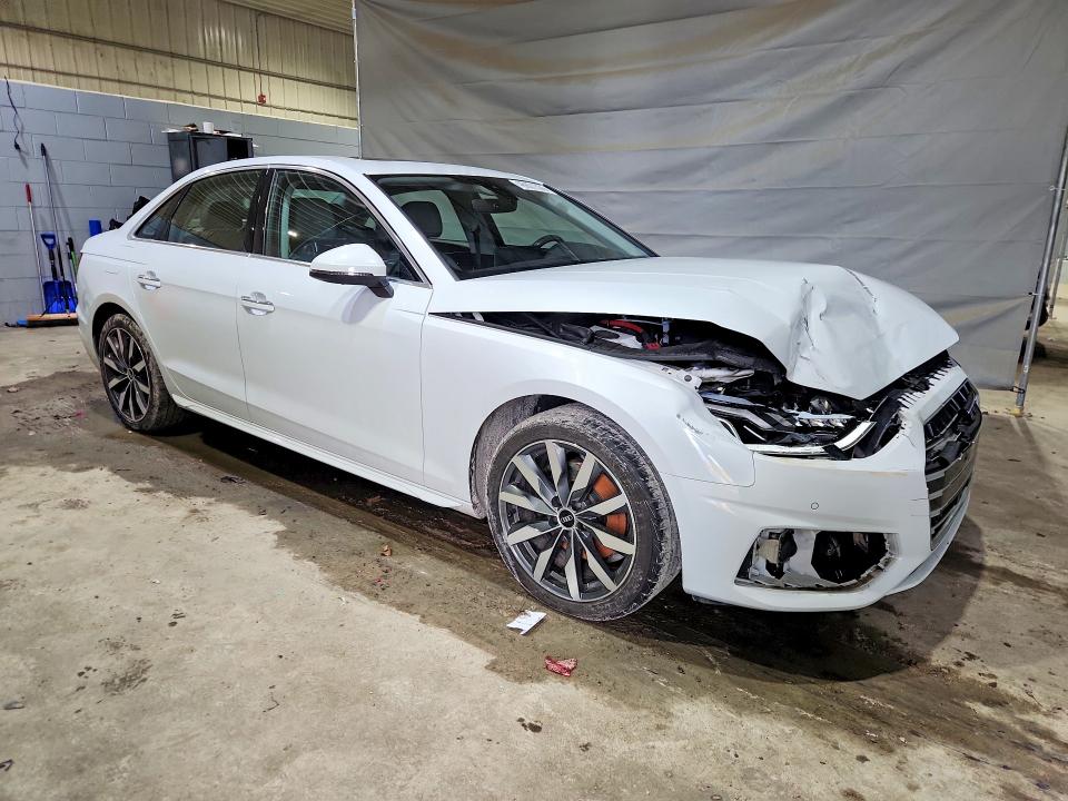 2021 Audi A4 VIN WAUBBAF40MN011928 COPART salvage auction — FRONT END, Nh - Cert Of Title-Salvage, sold $8,100 on 2026-07-02 (photo 4)