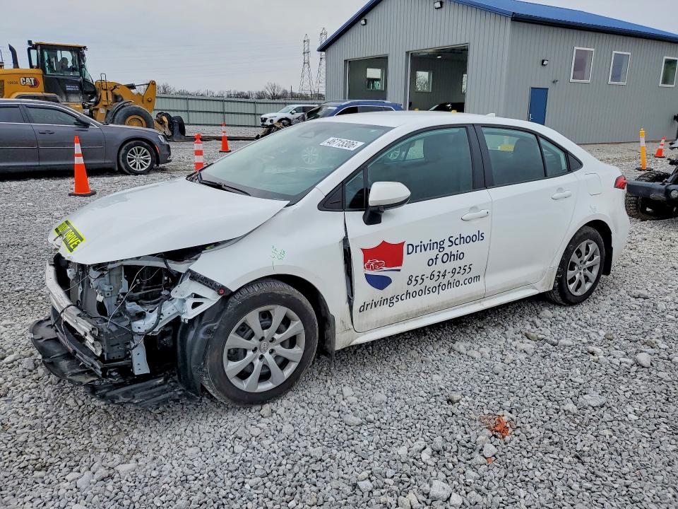 2025 Toyota Corolla VIN 5YFB4MDE8SP271178 COPART salvage auction — FRONT END, Salvage Title, sold $3,600 on 2026-07-21 (photo 1)